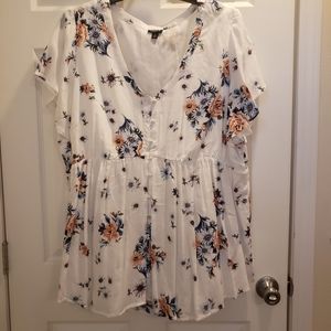 Floral tunic